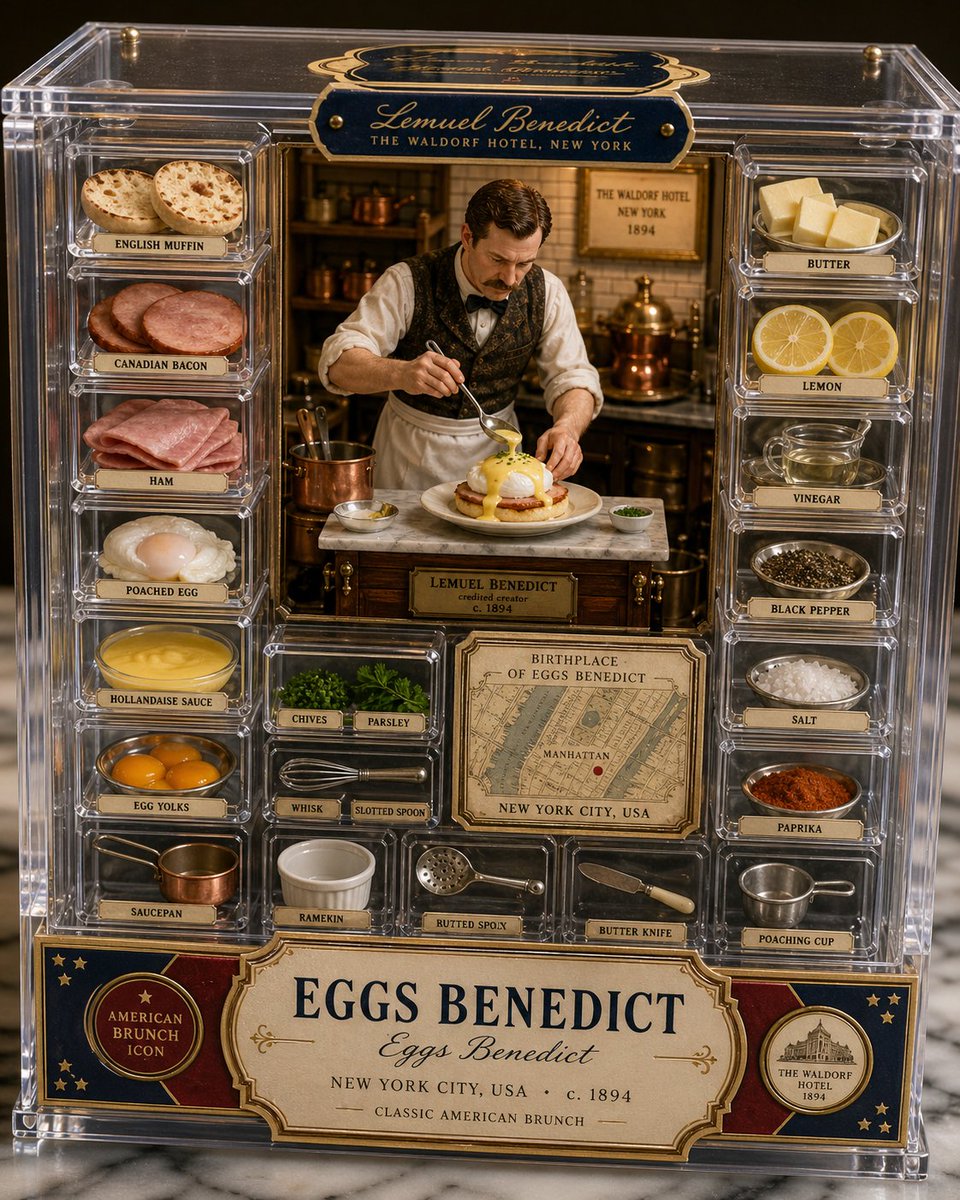 Ürün Pazarlaması - Luxury Eggs Benedict Diorama Box - 1