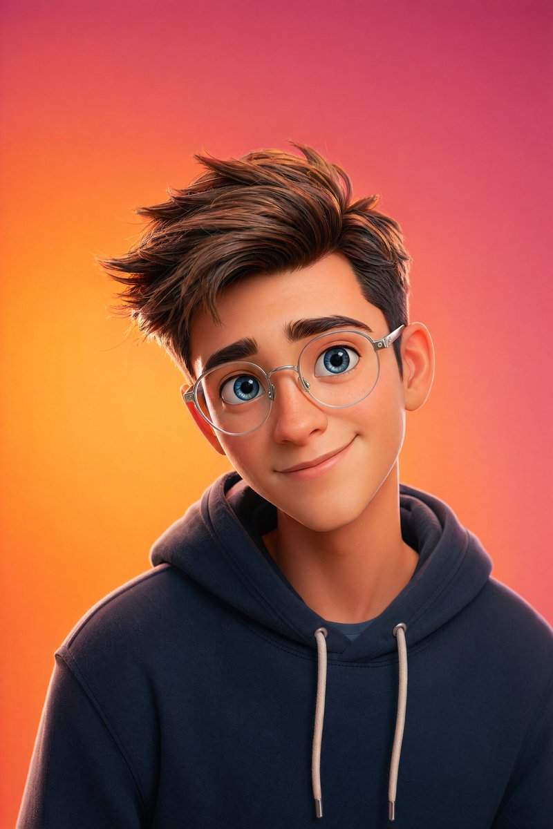Profil / Avatar - Pixar Style 3D Character Portrait - 1