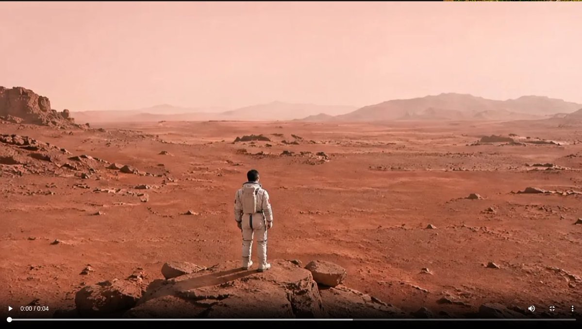 YouTube Küçük Resmi - Astronaut on a Red Desert World - 1