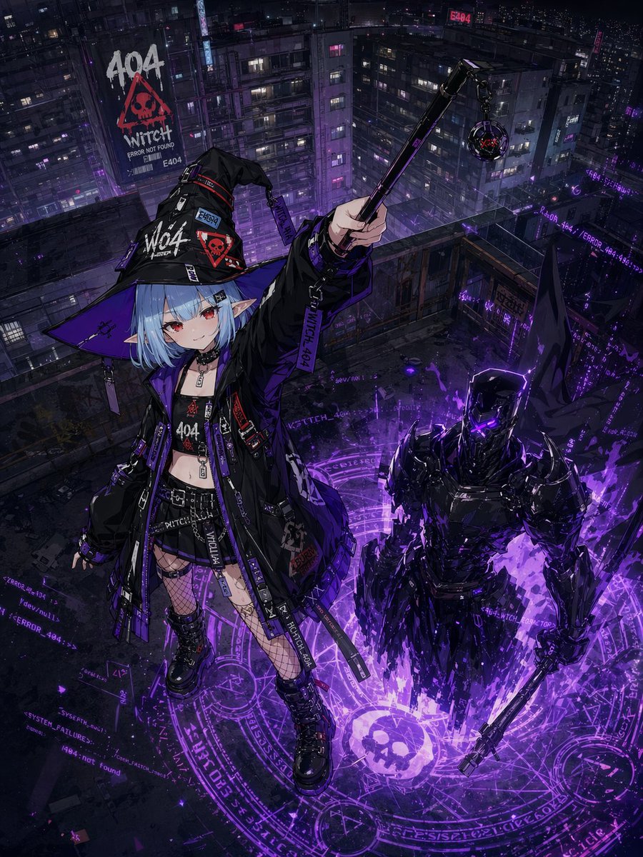 YouTube Küçük Resmi - Cyberpunk 404 Cadı Çağırma - 1