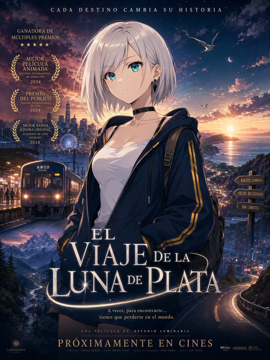 YouTube Küçük Resmi - Anime Fantastik Film Posteri - 1