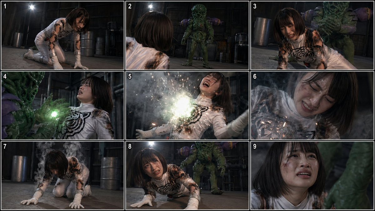 Çizgi Roman / Hikaye Taslağı - Superheroine Peril Storyboard Grid - 1