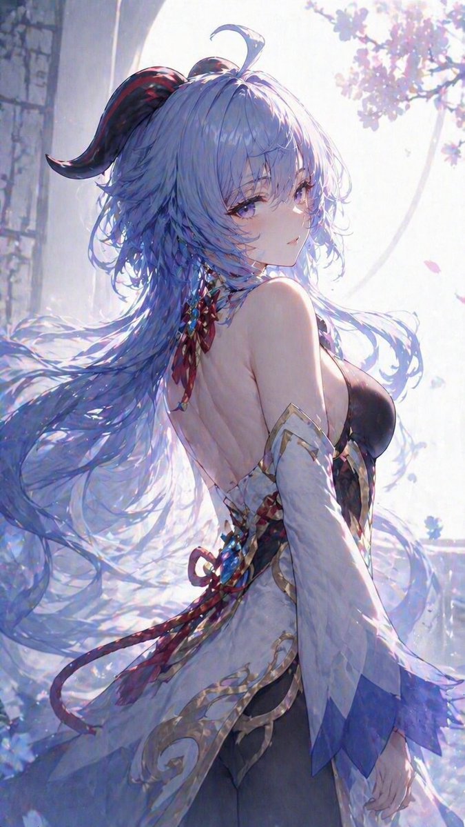 Profil / Avatar - Ethereal Blue-Haired Fantasy Portrait - 1